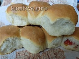 Дрожжевой пирог с сыром и колбасой 