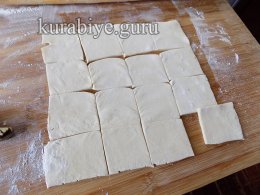 Ванильный крем-десерт с шоколадными пирожными