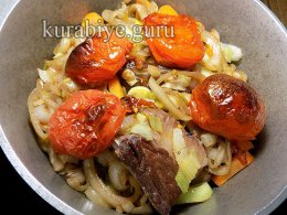Рагу из говядины с клёцками
