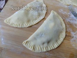 Чебуреки из заварного теста 