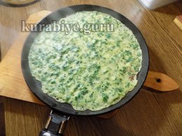 Шпинатные блинчики 