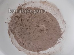 Шоколадно-апельсиновый кекс с орехами