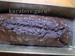 Шоколадно-апельсиновый кекс с орехами