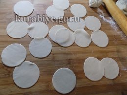 Постные вареники с картофелем и грибами