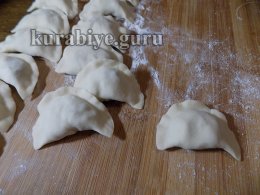 Постные вареники с картофелем и грибами