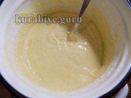 Наливной пирог с курицей и грибами