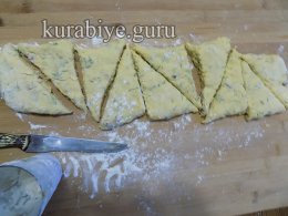 Сконы с сыром и беконом