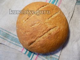 Пшенично-ржаной хлеб на кефире