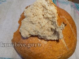 Пшенично-ржаной хлеб на кефире