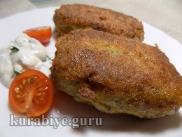 Гречаники з яєчно-сирною начинкою