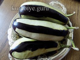 Карныярык - баклажаны фаршированные фаршем 