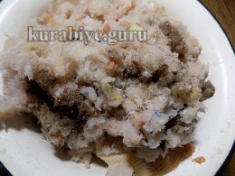 Рыбные зразы с яйцом и луком 