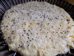Лепёшка с сыром к завтраку