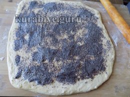 Слоёный маковый пирог 
