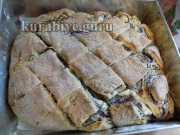 Слоёный маковый пирог 