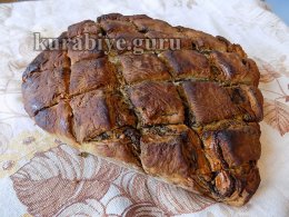 Слоёный маковый пирог 