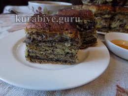 Слоёный маковый пирог 