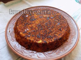 Хрустящая лепёшка из кускуса с томатами