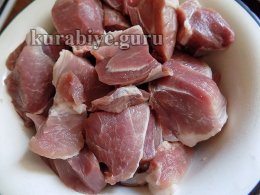 Свинина по-мексикански с фасолевым салатом