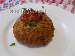 Картофельные драники с фаршем на новый лад