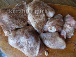 Курица по-сирийски с кускусом
