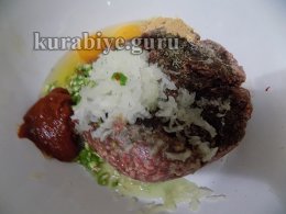 Мясной хлеб с беконом 