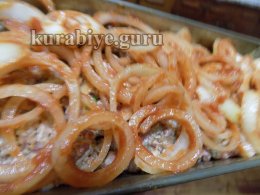 Мясной хлеб с беконом 