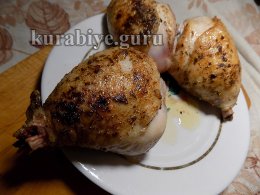 Картофельный гратен с запечённой курицей