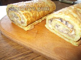 Закусочный рулет из кабачков