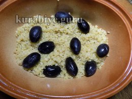 Курица с булгуром по-гречески