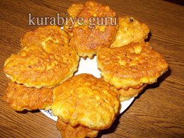 Оладьи из свежей кукурузы