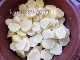 Слой картофеля