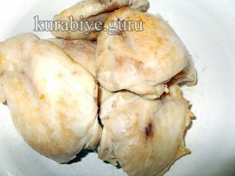 Жаркое из курицы с фасолью и баклажанами