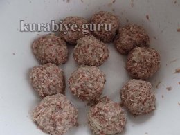 Формируем кёфте