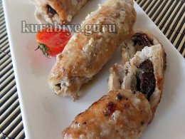 Рулетики из свинины с начинкой в духовке