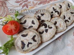 Мясной рулет из свинины с начинкой