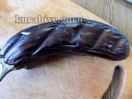 Гренки с баклажаном и фетой 