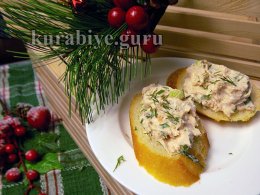 Рийет из лосося горячего копчения