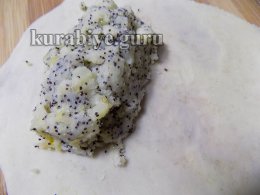 Пісні пиріжки з картоплею та маком