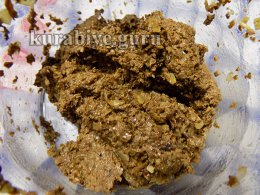 Борщ свекольный с грибными ушками 