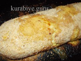 Рулет из рыбы с яйцом и луком