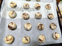 Мраморное шоколадное печенье