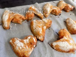 Чесночно-имбирные крылышки 
