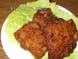 Жареная говяжья печень по-мароккански 