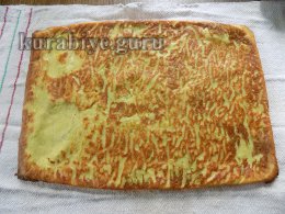 Кабачковий рулет з червоною рибою та крабовими паличками
