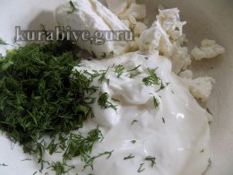 Кабачковий торт із сирною начинкою