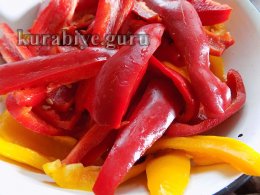 Перець маринований з медом на зиму