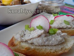 Паштет из сельди с творогом и орехами