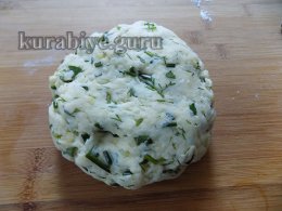 Картопляні коржі з зеленню