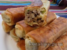 Пиріжки М'ясні сигари 